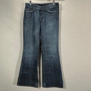 Citizens of Humanity Jeans Womens 27 Faye #003 Low Waist Full Leg Cotton Pockets
